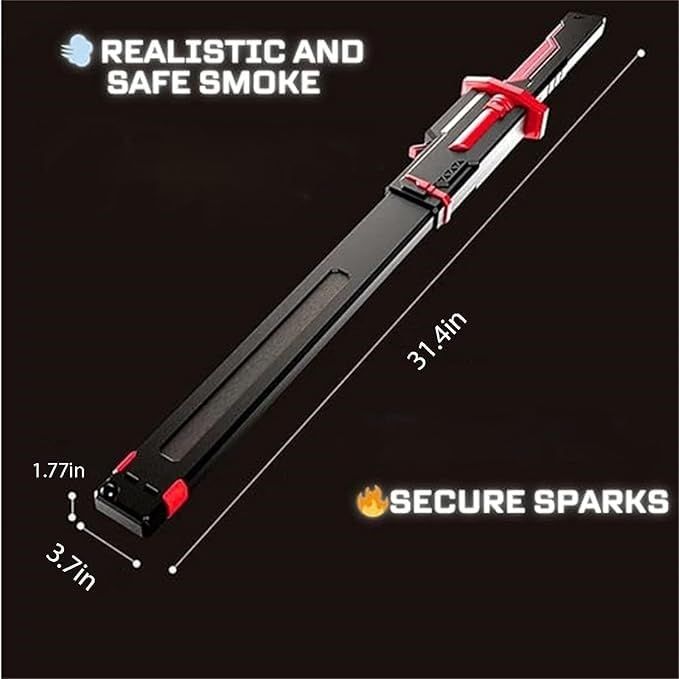 Sparkblade Led Sword WIth Smoke & Spark Effect | Katana Sword With Led Lights