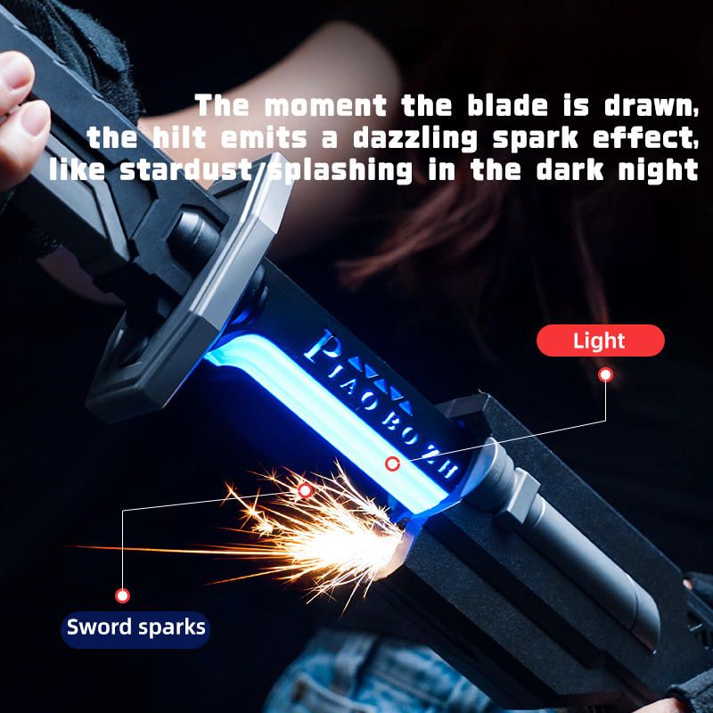 Sparkblade Led Sword WIth Smoke & Spark Effect | Katana Sword With Led Lights
