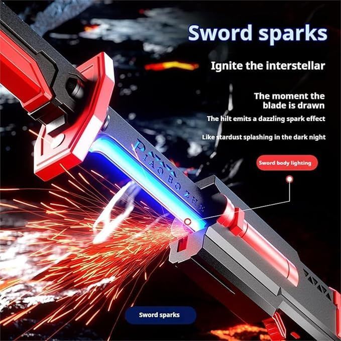 Sparkblade Led Sword WIth Smoke & Spark Effect | Katana Sword With Led Lights
