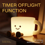 Rechargeable Coffee Cup Silicone Night Lamp