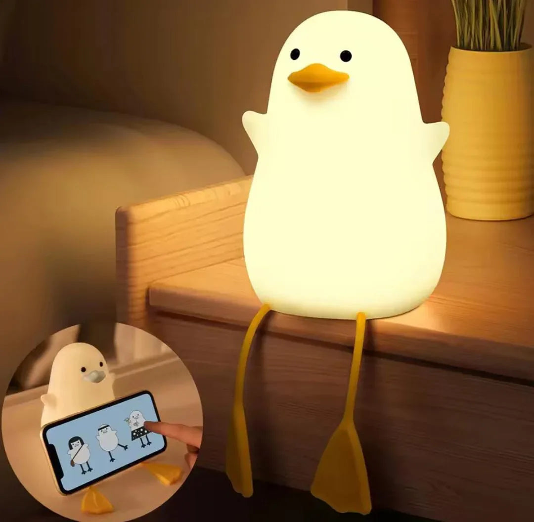 Cute Duck Night Lamp - Adorable Soft Glow Light