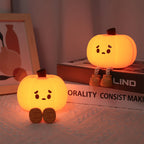 Silicone Cutest Pumpkin Lamp With Different Lights